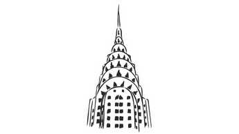 Chrysler Building w Nowym Jorku. Angielski online